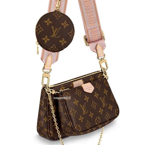 louis vuitton multi pochette straps|louis vuitton pink strap bag.